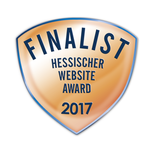 Finalist Hessischer Website Award 2017